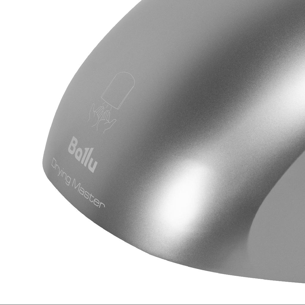 картинка Сушилка для рук электрическая Ballu BAHD-2000DM Silver от ООО «Строительный крепеж»