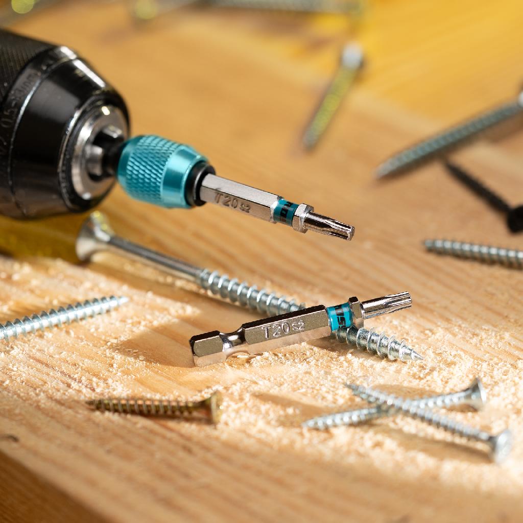 картинка Бита Torx 20х50мм, сталь S2, шестигр., 2 шт. Gross от ООО "Строительный Крепеж"