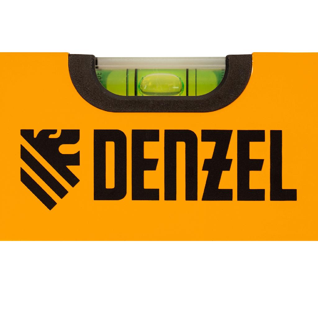 картинка Уровень алюминиевый, 2000 мм, фрезерованный, 3 глазка Denzel от ООО "Строительный Крепеж"