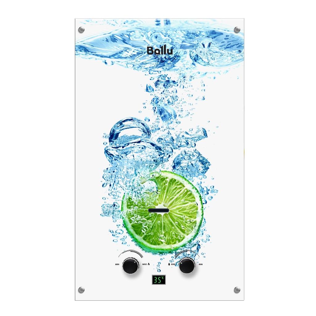 картинка Колонка газовая Ballu GWH 10 Fiery Glass Lime от ООО «Строительный крепеж»