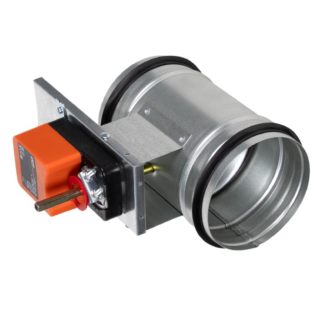 картинка Клапан воздушный с электроприводом UCP DCGAr 125+LMU-230-05 от ООО «Строительный крепеж»