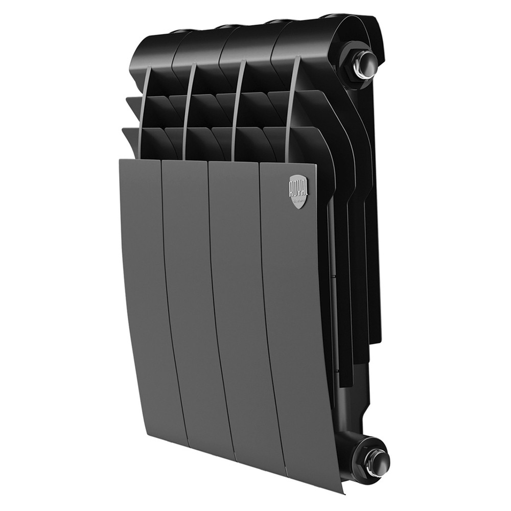 картинка Радиатор Royal Thermo BiLiner 350 /Noir Sable - 4 секц. от ООО «Строительный крепеж»