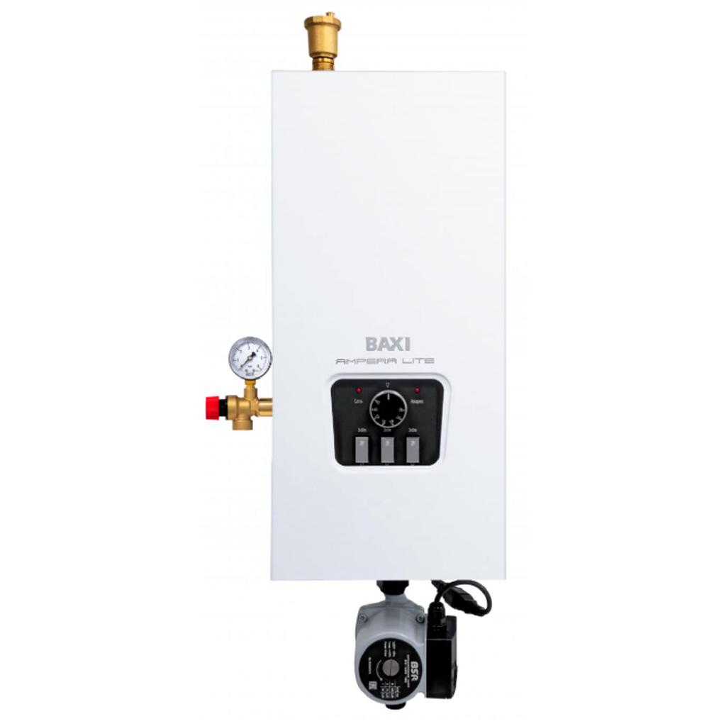 картинка Котел электрический BAXI AMPERA Lite 6 настенный от ООО «Строительный крепеж»
