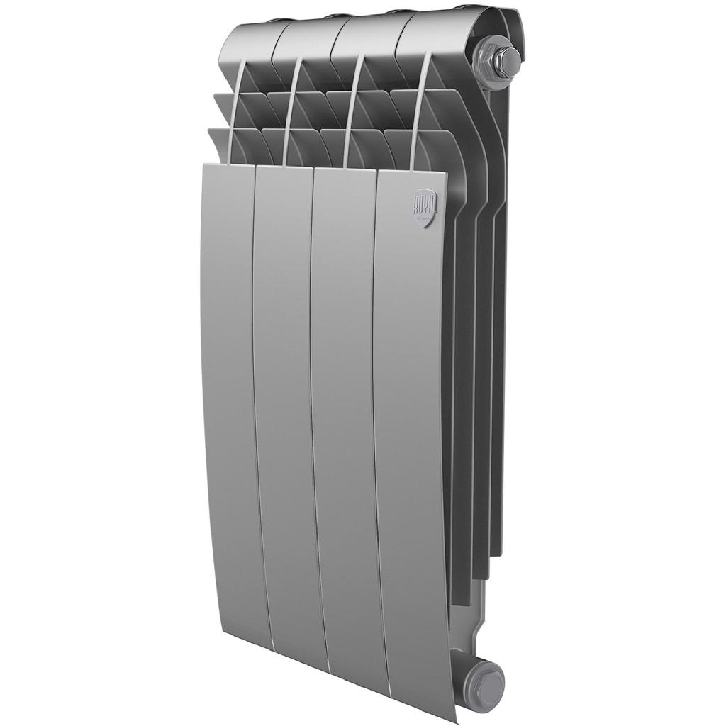 картинка Радиатор Royal Thermo BiLiner 500 Silver Satin - 4 секц. от ООО «Строительный крепеж»