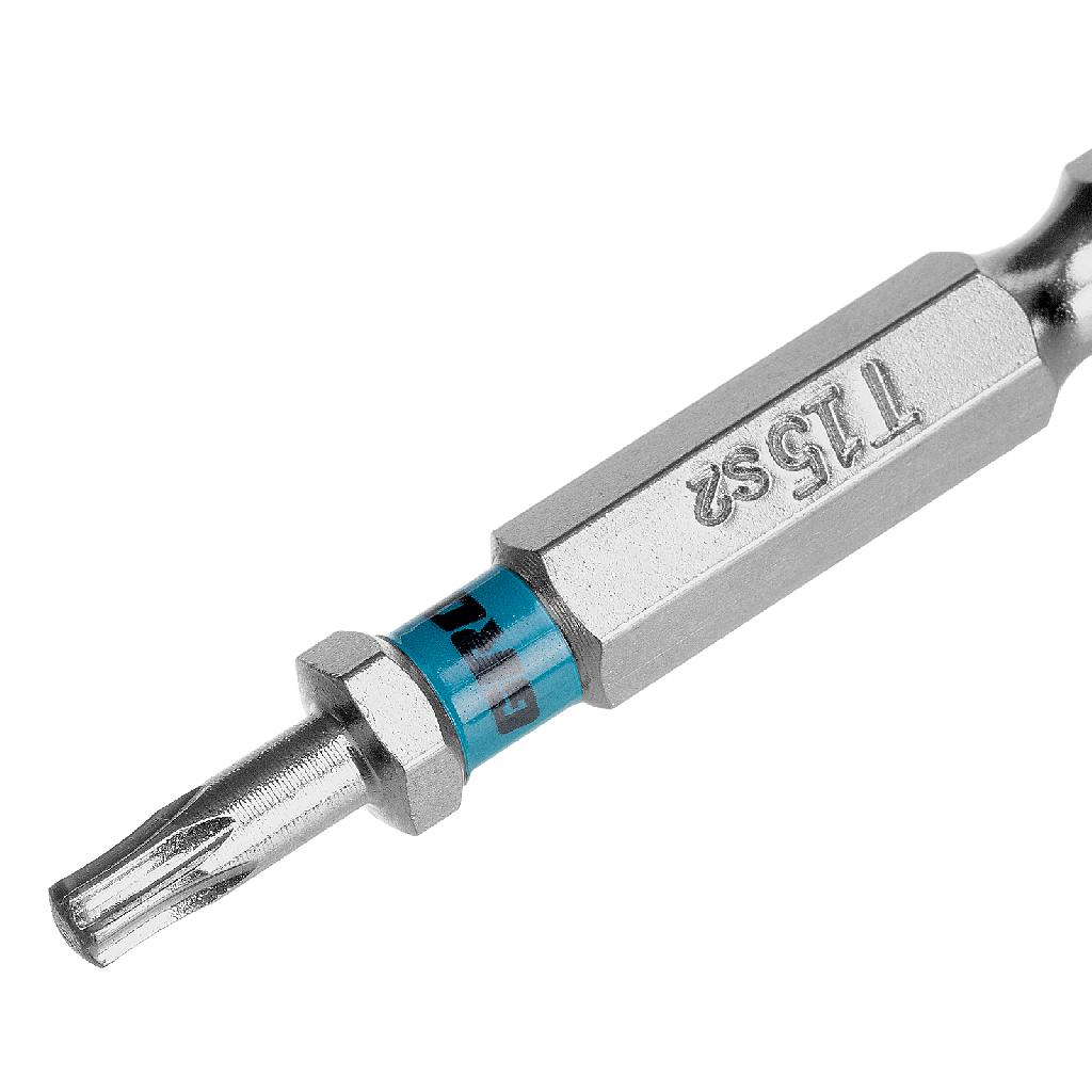 картинка Бита Torx 15х50мм, сталь S2, шестигр., 2 шт. Gross от ООО "Строительный Крепеж"