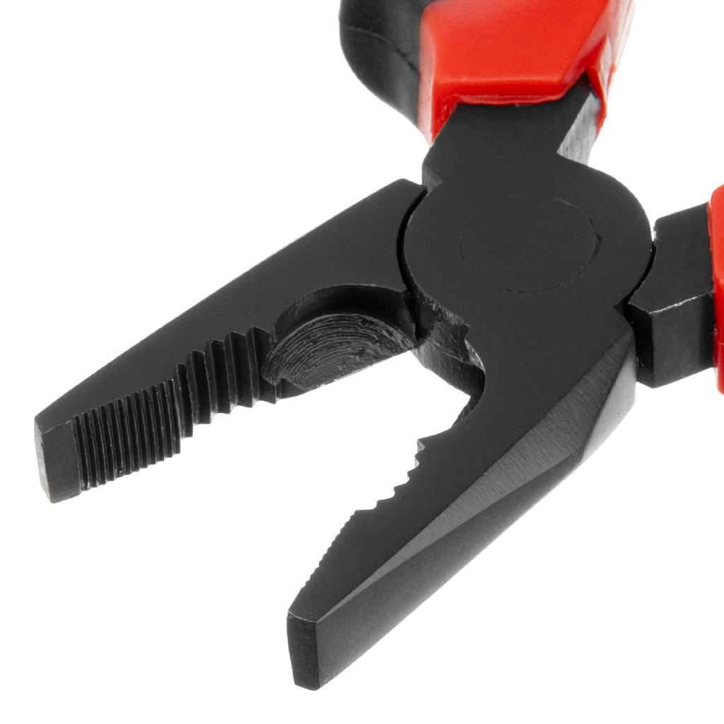 картинка Плоскогубцы комбинированные Black Nickel, 160 мм, двухкомпонентные рукоятки Matrix от ООО "Строительный Крепеж"