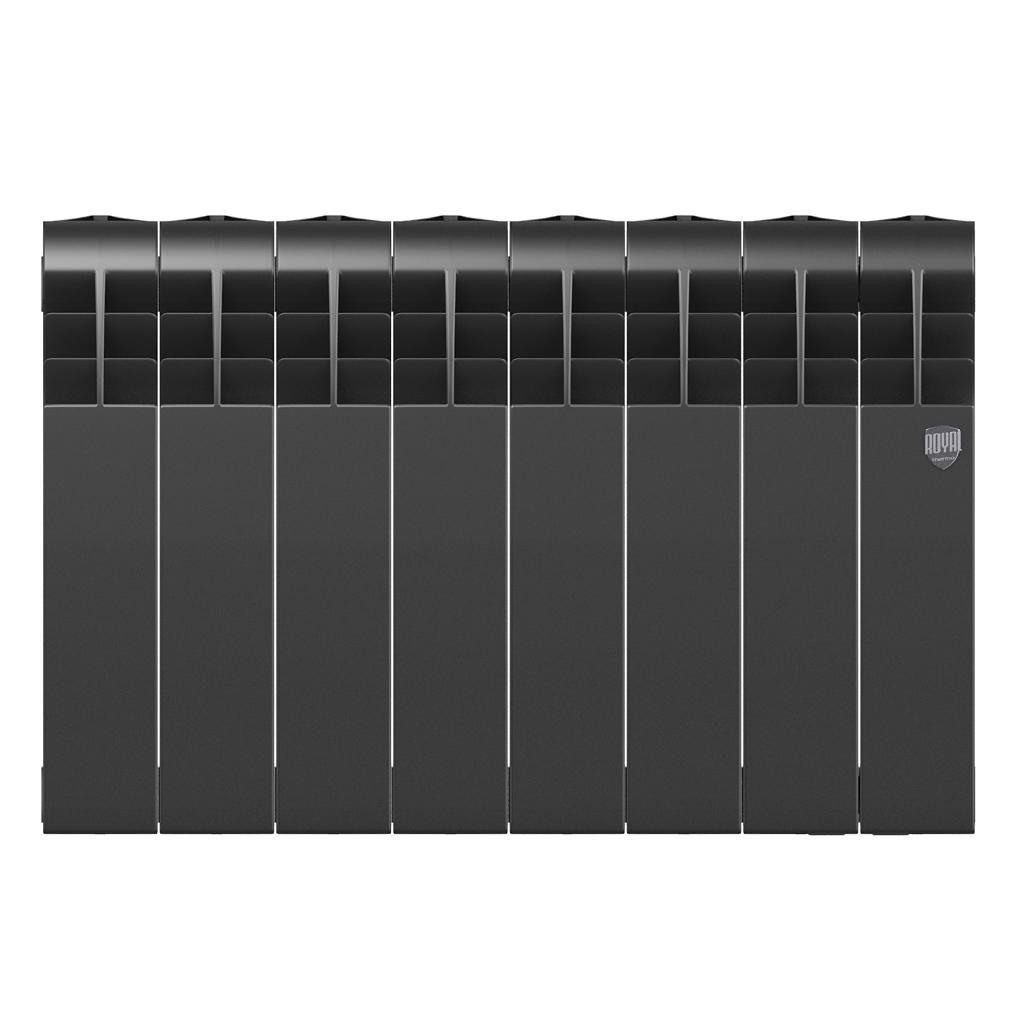 картинка Радиатор Royal Thermo BiLiner 350 /Noir Sable - 8 секц. от ООО «Строительный крепеж»