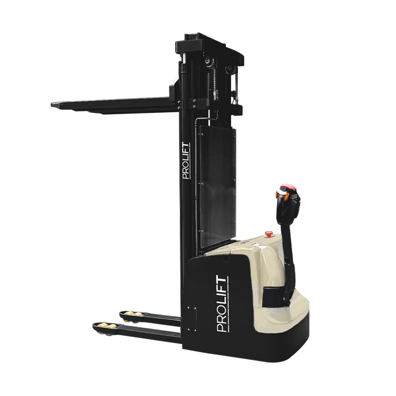 картинка Самоходный электроштабелер PROLIFT M2 SDR 1545S со свободным подъемом от ООО «Строительный крепеж»