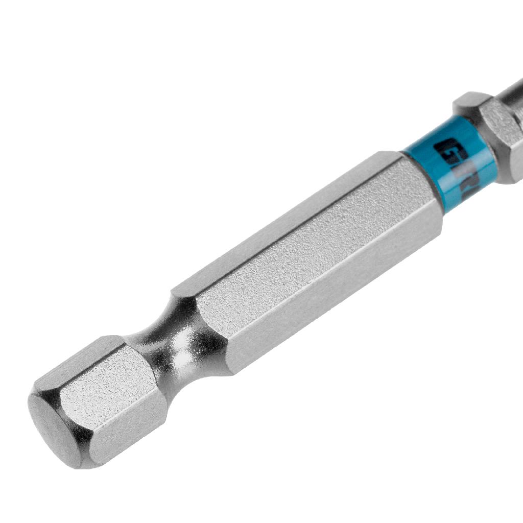 картинка Бита Torx 25х50мм, сталь S2, шестигр., 2 шт. Gross от ООО "Строительный Крепеж"
