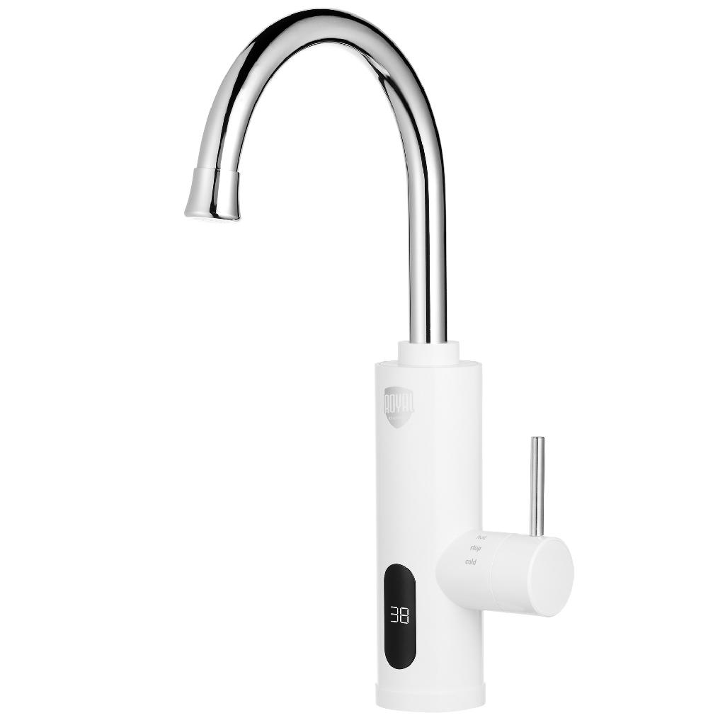 картинка Водонагреватель проточный Royal Thermo QuickTap (White) от ООО «Строительный крепеж»