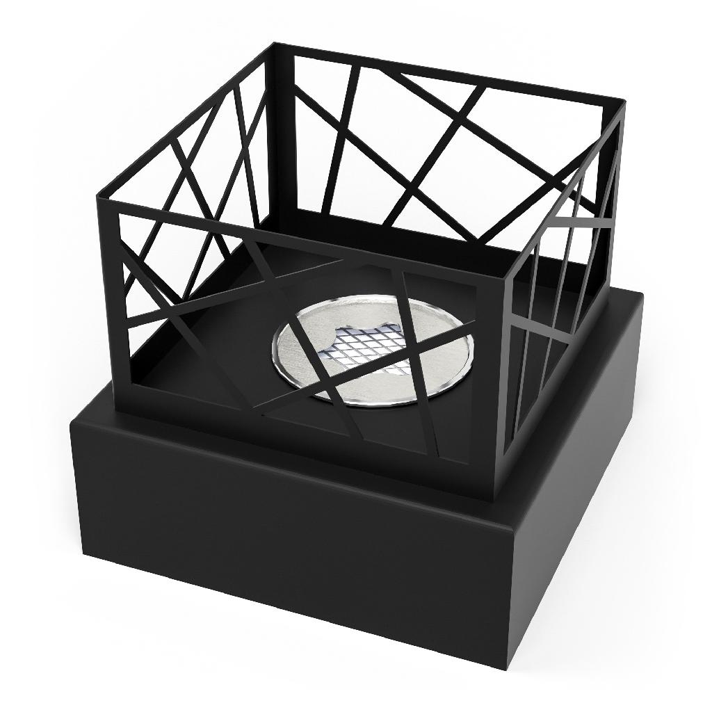 картинка Биокамин Firelight BFP-T185BFB Bonfire Black от ООО «Строительный крепеж»