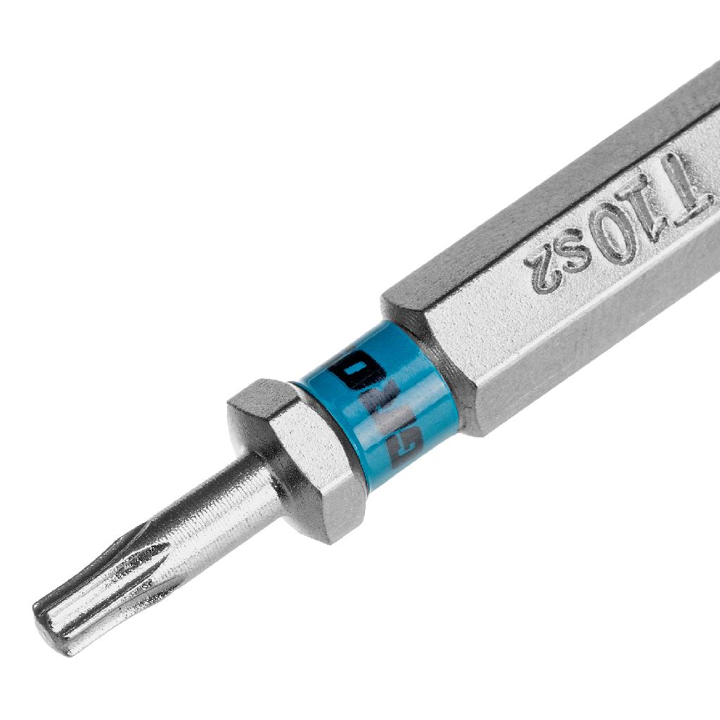 картинка Бита Torx 10х50мм, сталь S2, шестигр., 10 шт. Gross от ООО "Строительный Крепеж"