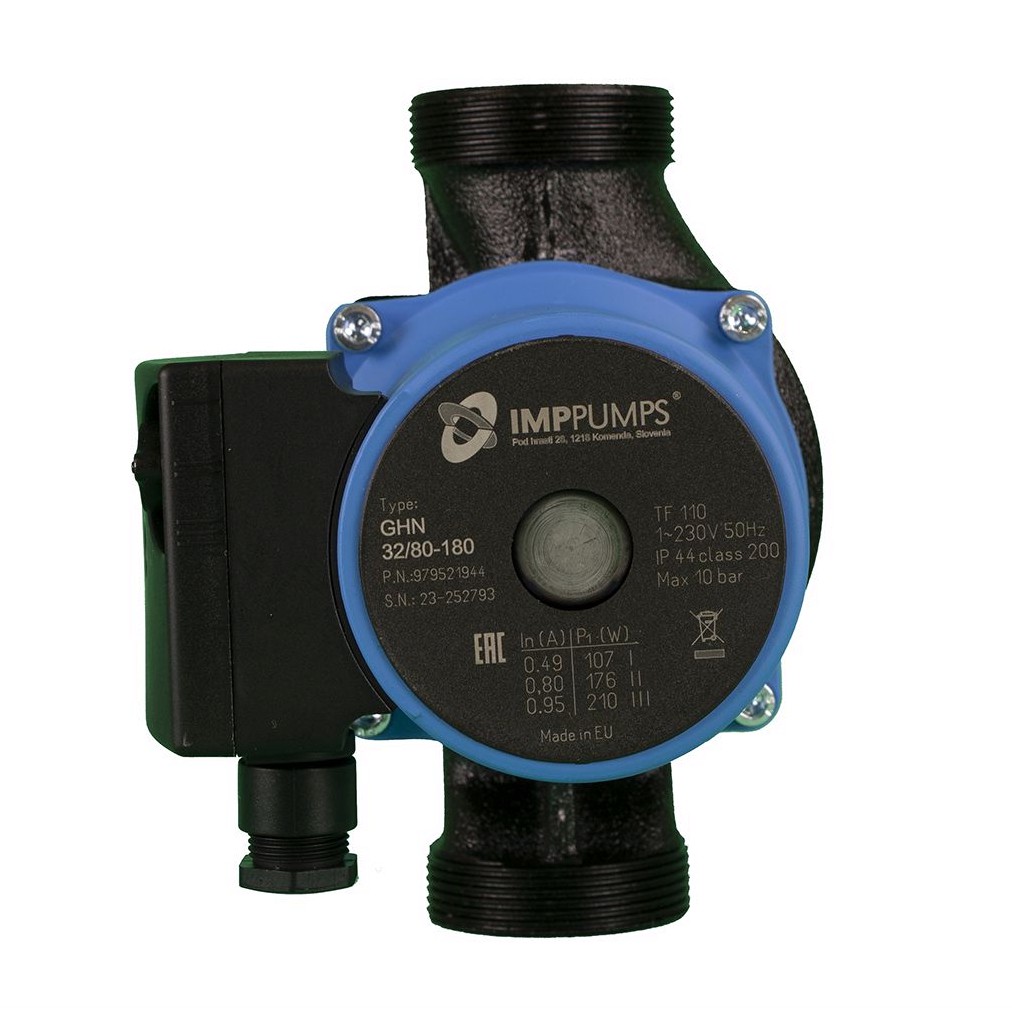 картинка Насос циркуляционный IMP PUMPS GHN 32/80-180 от ООО «Строительный крепеж»