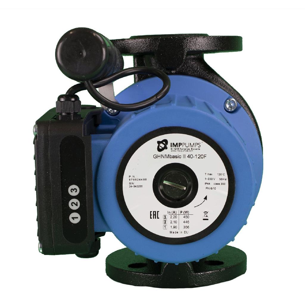 картинка Насос циркуляционный IMP PUMPS GHNMbasic II 40-120 F от ООО «Строительный крепеж»