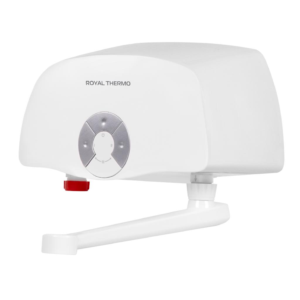 картинка Водонагреватель проточный Royal Thermo SmartFix T (5,5 kW) - кран от ООО «Строительный крепеж»