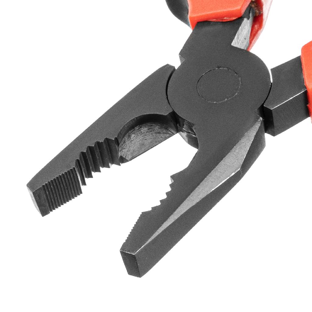 картинка Плоскогубцы комбинированные Black Nickel, 200 мм, двухкомпонентные рукоятки Matrix от ООО "Строительный Крепеж"