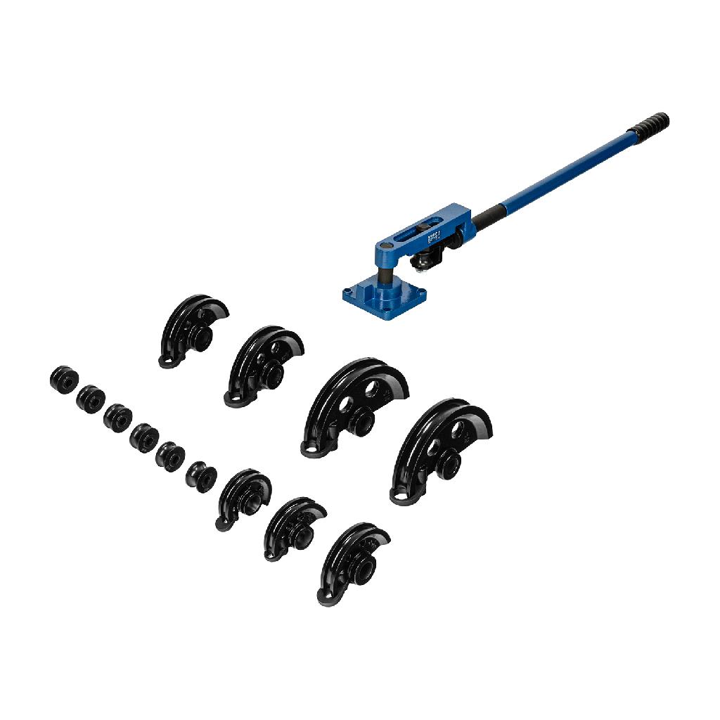 картинка Трубогиб механический, башмаки 3/8"-1", в пластиковом кейсе STELS от ООО "Строительный Крепеж"