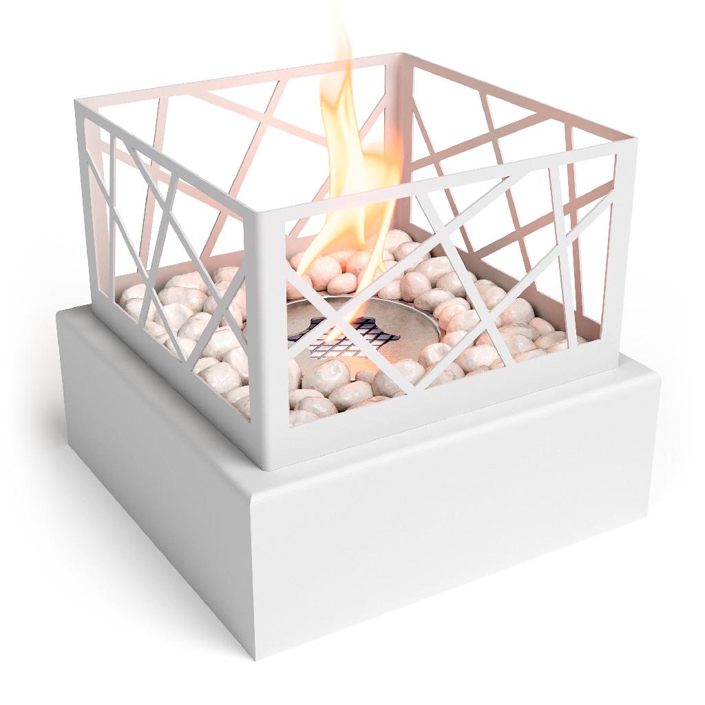 картинка Биокамин Firelight BFP-T185BFW Bonfire White от ООО «Строительный крепеж»
