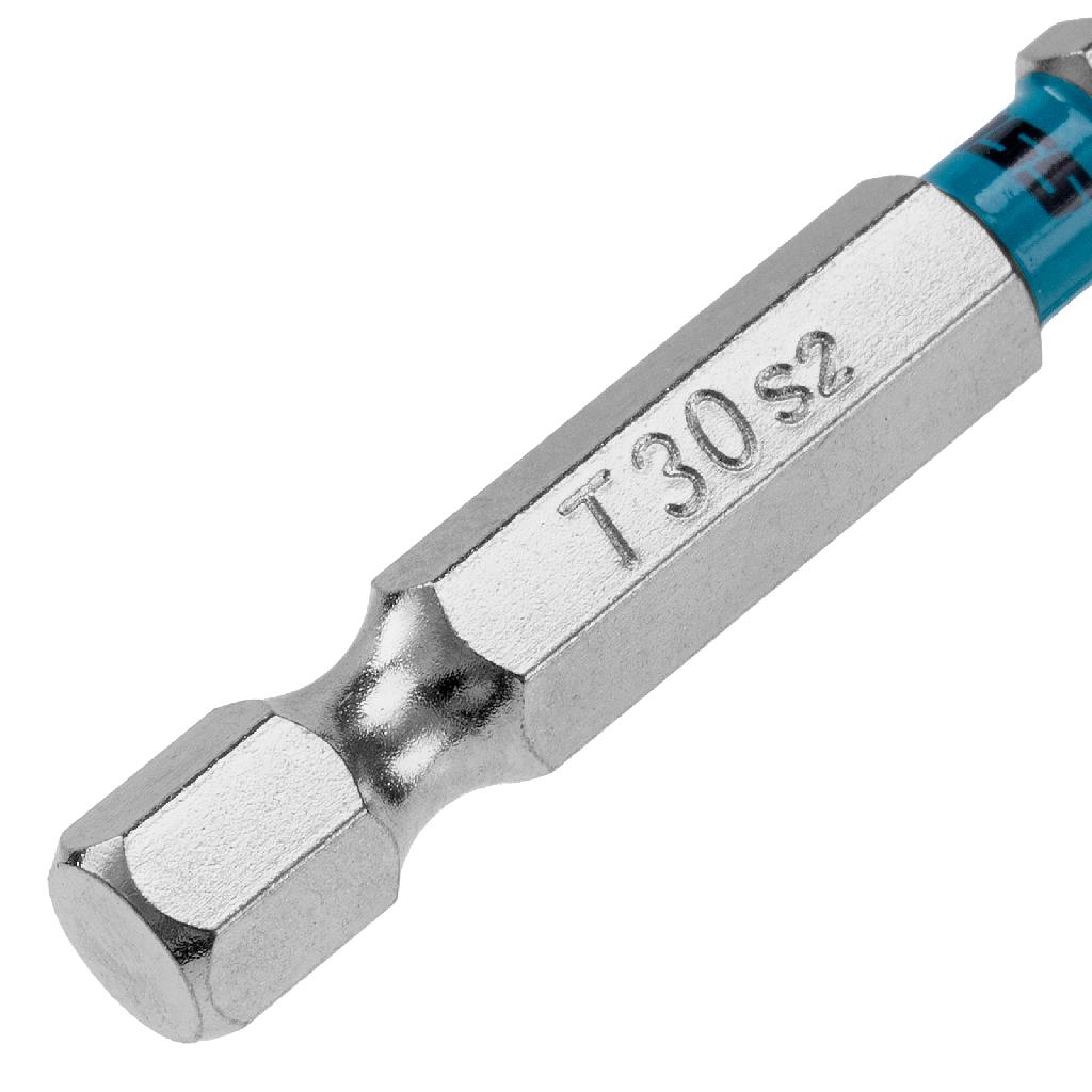 картинка Бита Torx 30х50мм, сталь S2, шестигр., 10 шт. Gross от ООО "Строительный Крепеж"