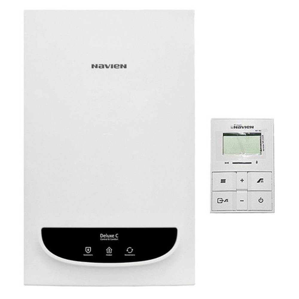 картинка Котел газовый настенный NAVIEN DELUXE С-24K от ООО «Строительный крепеж»
