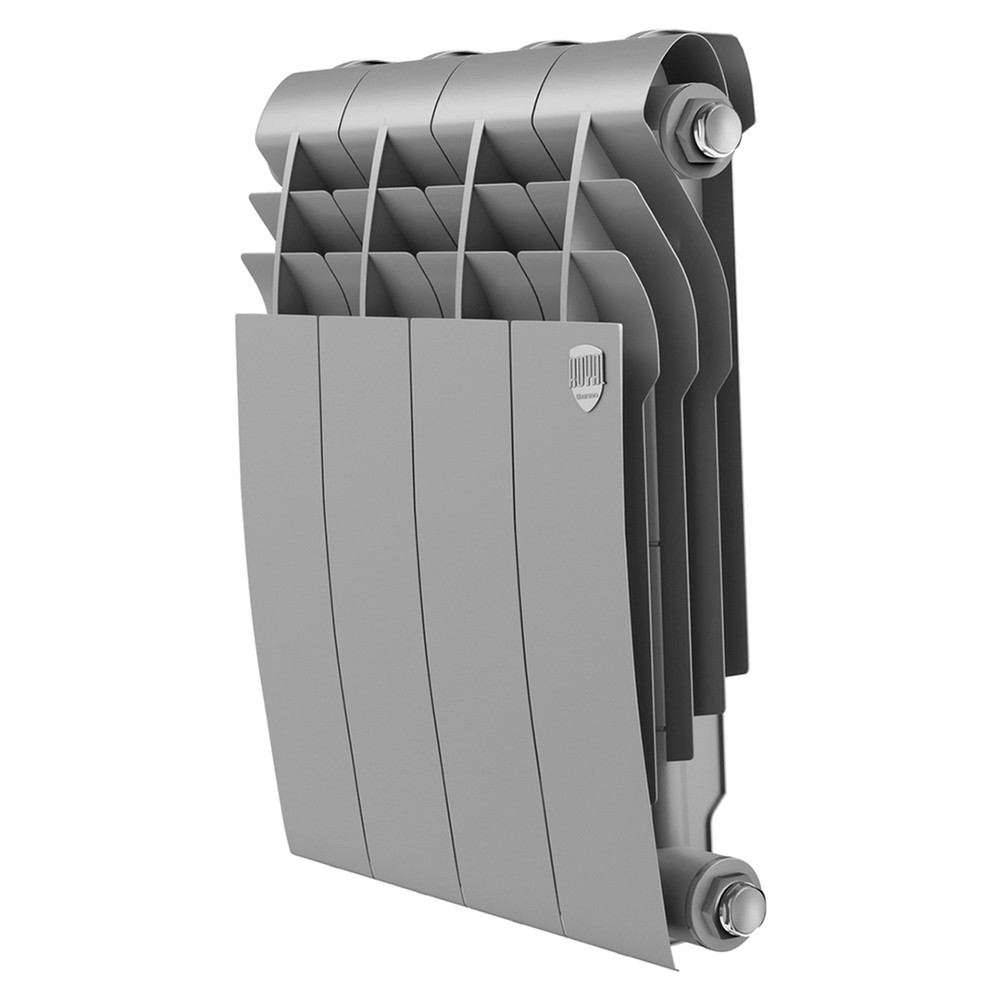 картинка Радиатор Royal Thermo BiLiner 350 /Silver Satin - 4 секц. от ООО «Строительный крепеж»