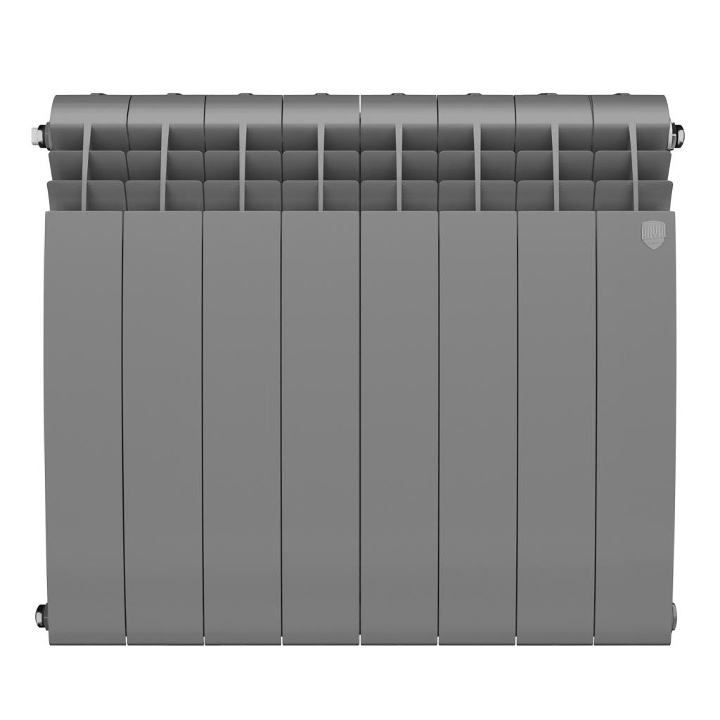 картинка Радиатор Royal Thermo BiLiner 500 Silver Satin - 8 секц. от ООО «Строительный крепеж»