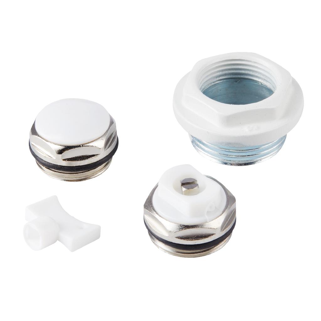 картинка Набор присоединительный Royal Thermo 3/4'' white от ООО «Строительный крепеж»