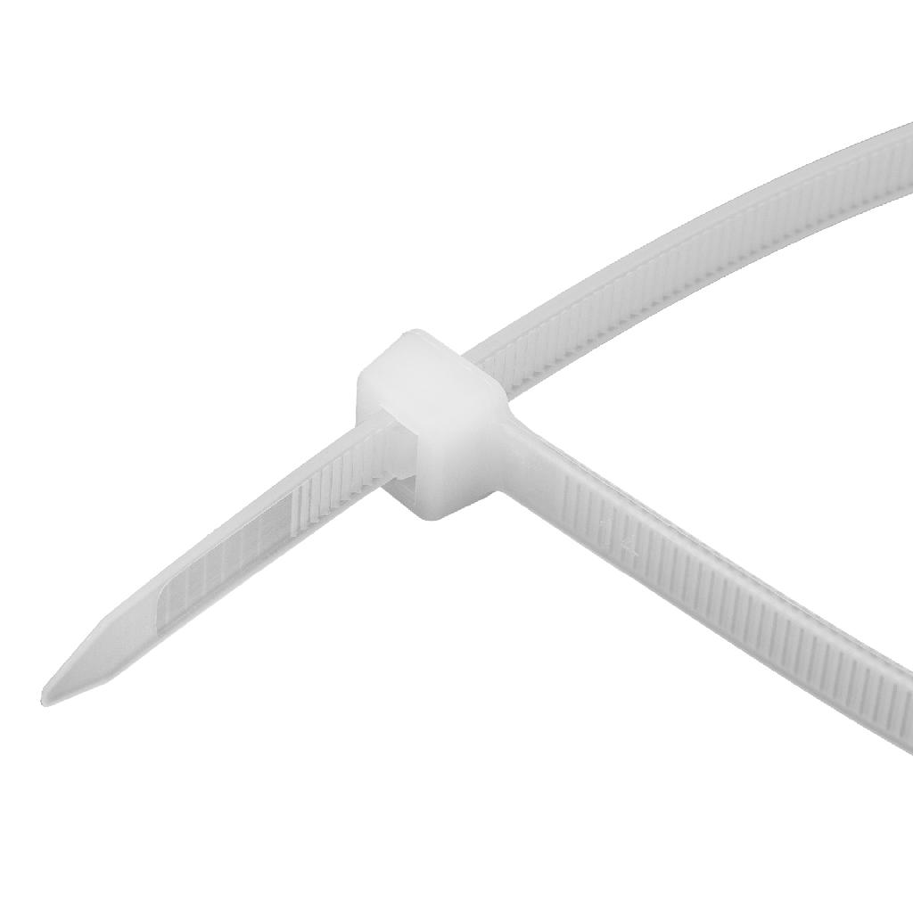 картинка Хомуты, 500 х 8 мм, пластиковые, белые, 50 шт Сибртех от ООО "Строительный Крепеж"
