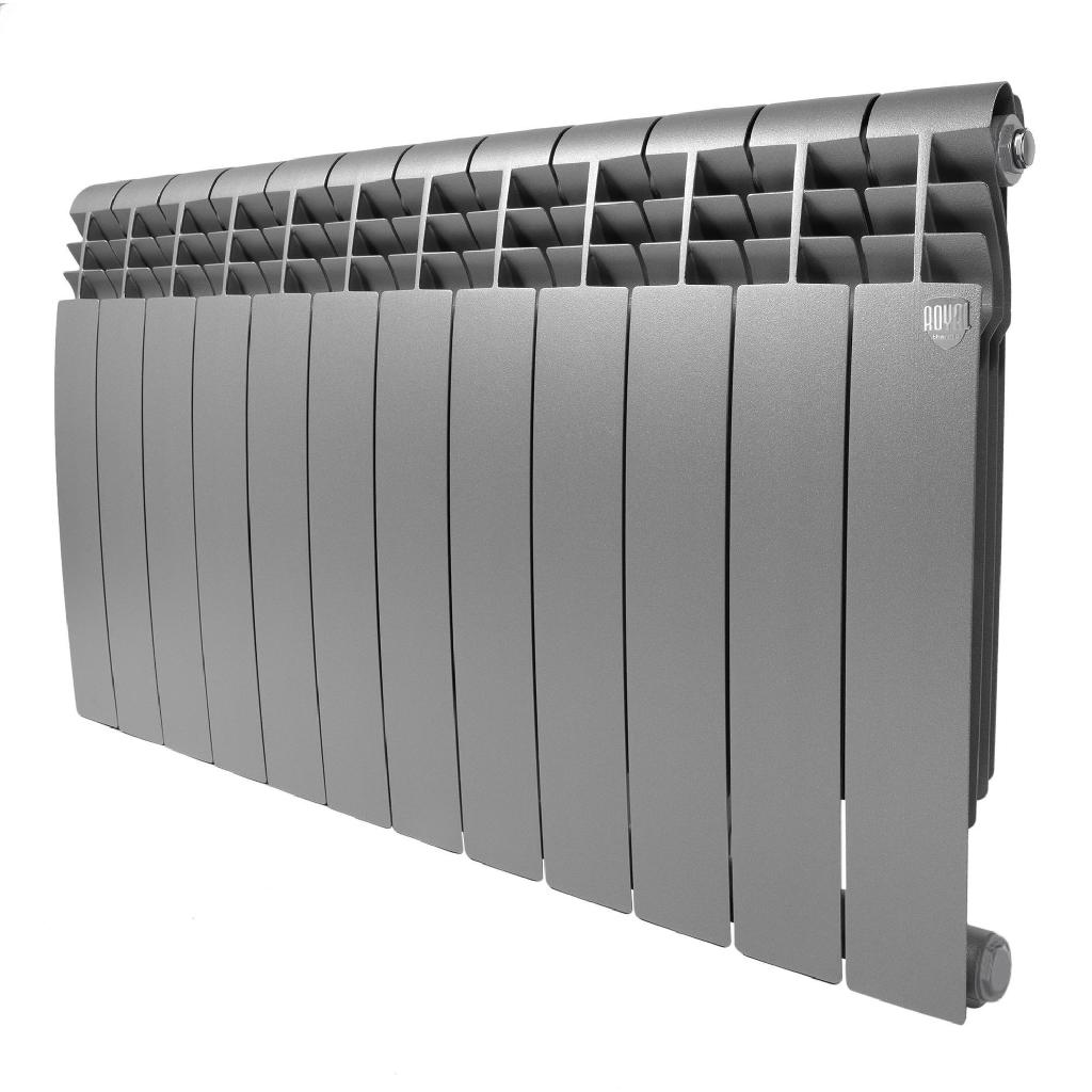 картинка Радиатор Royal Thermo BiLiner 500 Silver Satin - 12 секц. от ООО «Строительный крепеж»