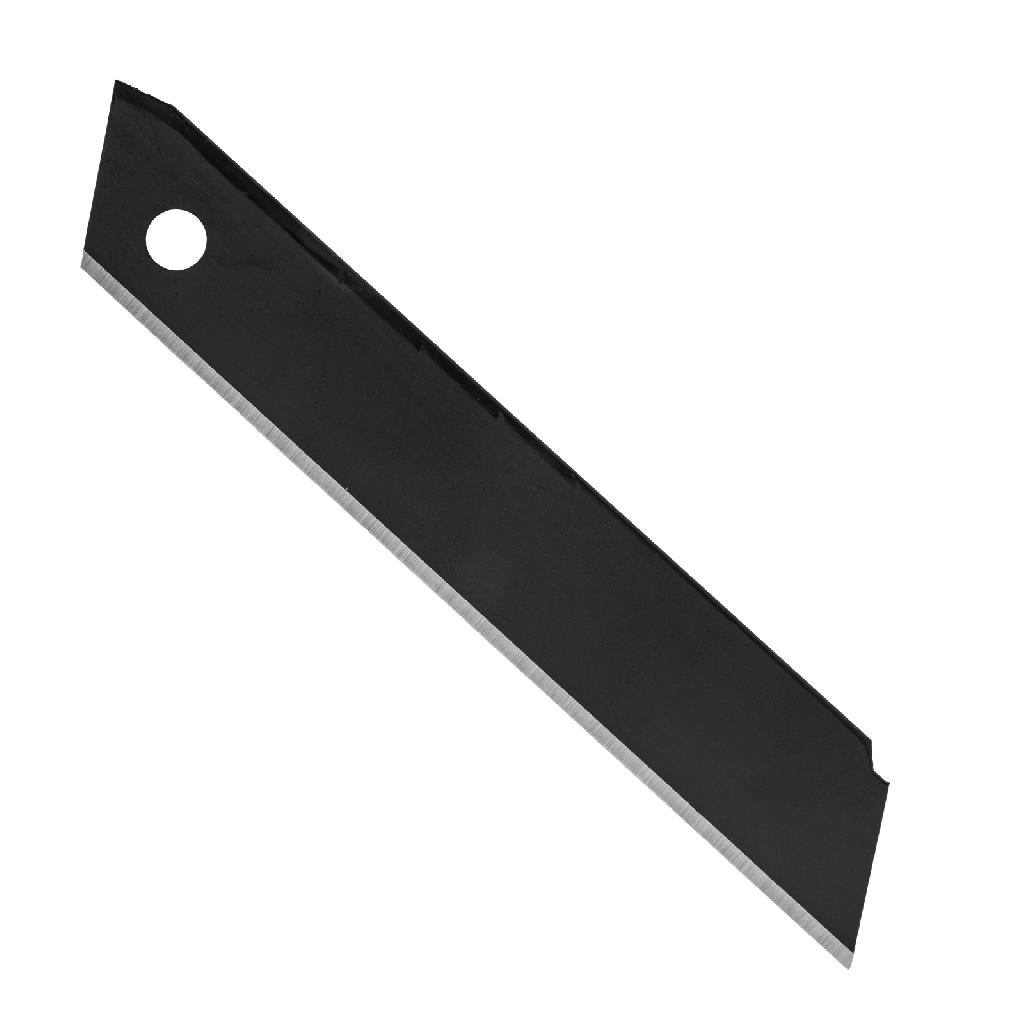 картинка Лезвия, 18 мм, сталь SK5, black, 10 шт Matrix от ООО "Строительный Крепеж"