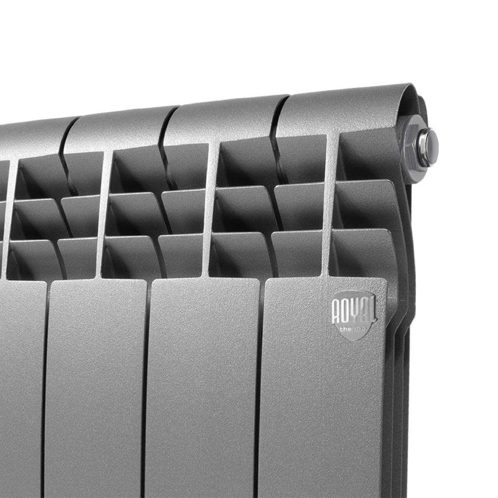 картинка Радиатор Royal Thermo BiLiner 500 Silver Satin - 12 секц. от ООО «Строительный крепеж»
