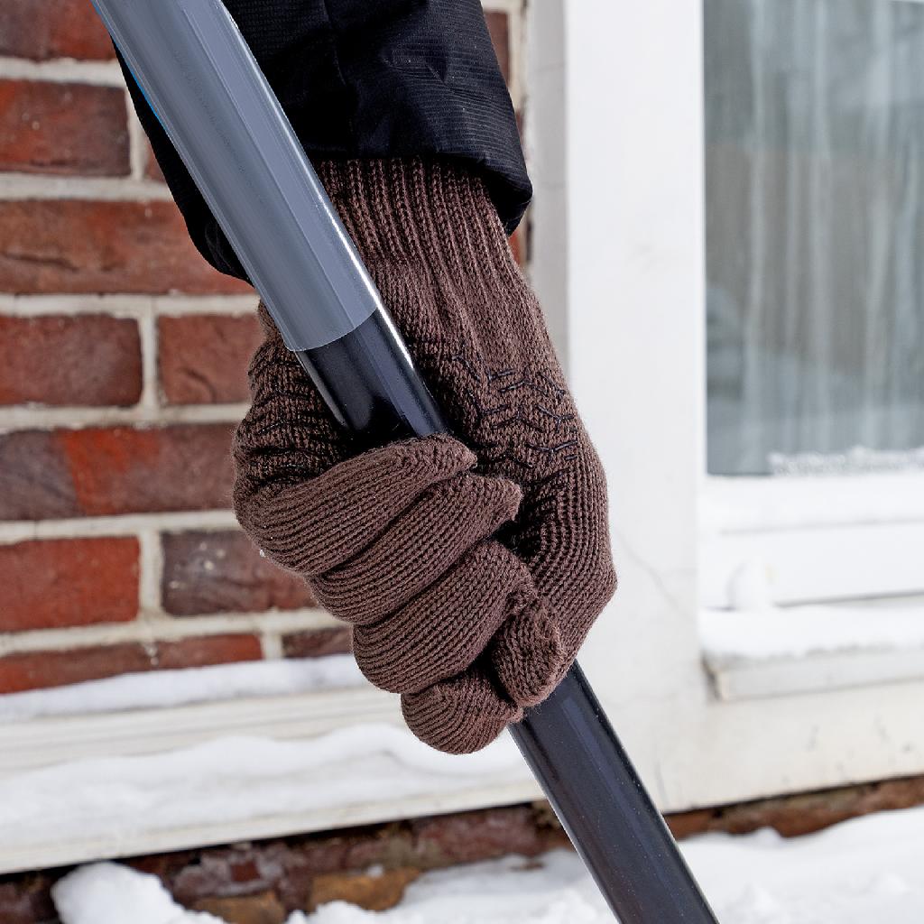 картинка Перчатки трикотажные, двойные, полушерстяные, с ПВХ покрытием, Сибртех от ООО «Строительный крепеж»