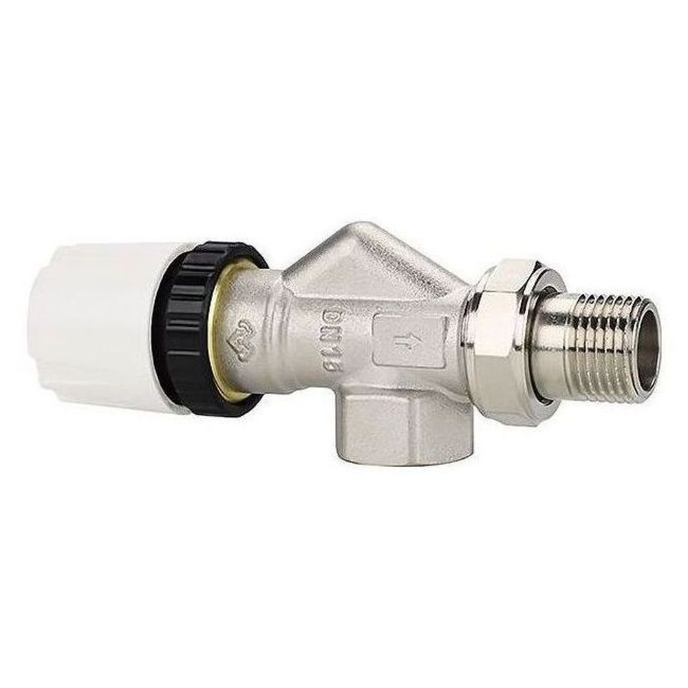 картинка Клапан радиаторный VARMEGA 1/2" термостатический осевой VM10801 от ООО «Строительный крепеж»