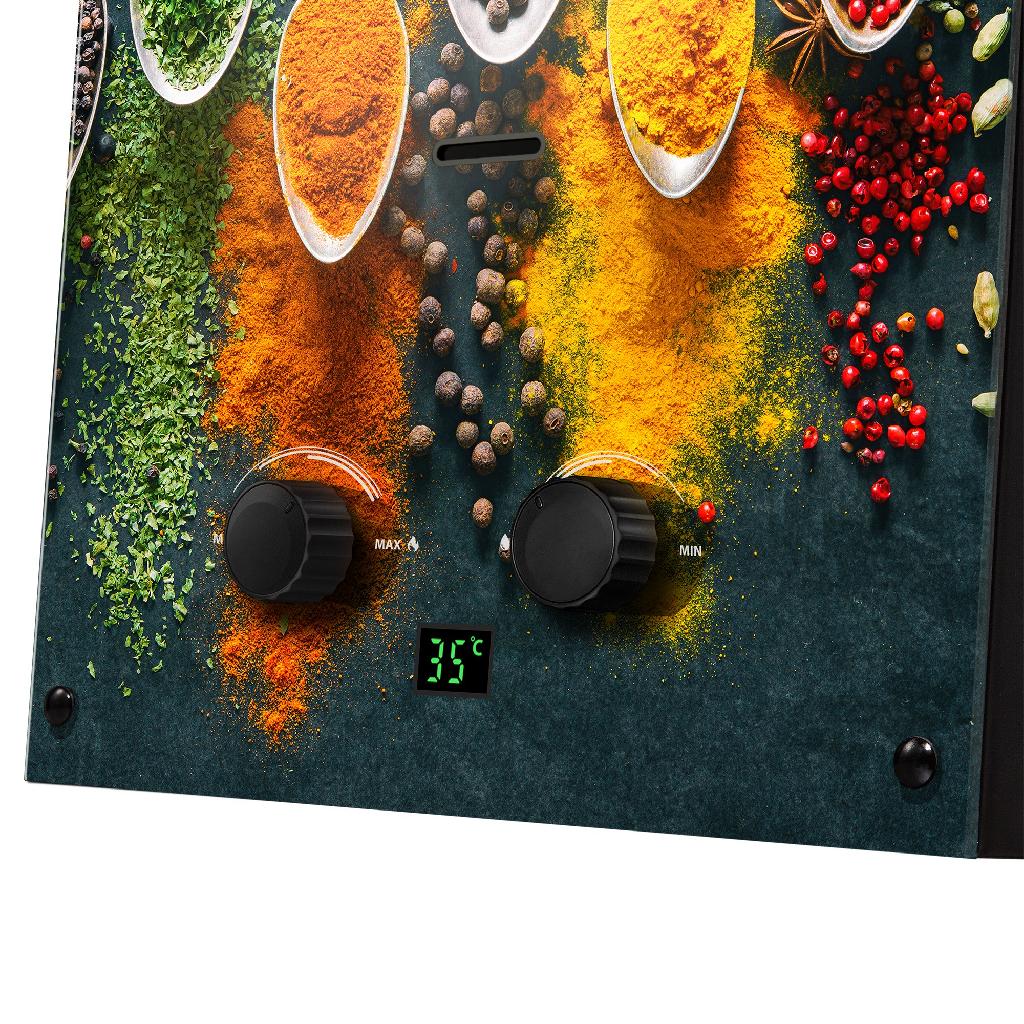 картинка Колонка газовая Ballu GWH 10 Fiery Glass Curry от ООО «Строительный крепеж»