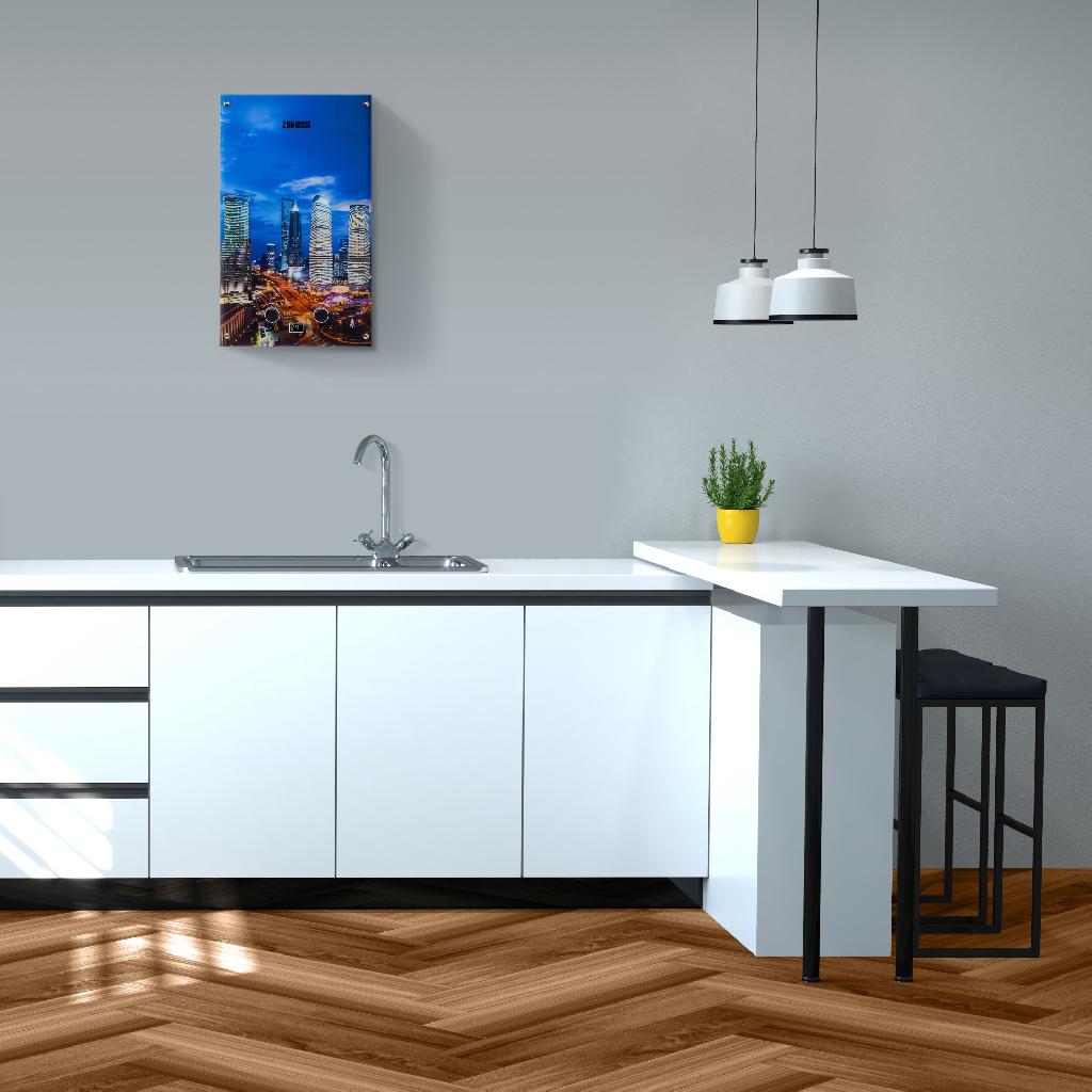 картинка Колонка газовая Zanussi GWH 10 Fonte Glass Metropoli от ООО «Строительный крепеж»