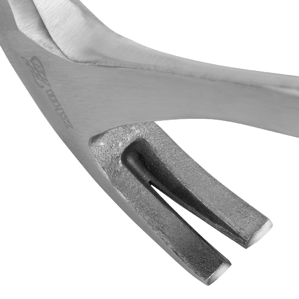 картинка Молоток-гвоздодер, 450 г, цельнометаллический, двухкомпонентная рукоятка Matrix от ООО "Строительный Крепеж"
