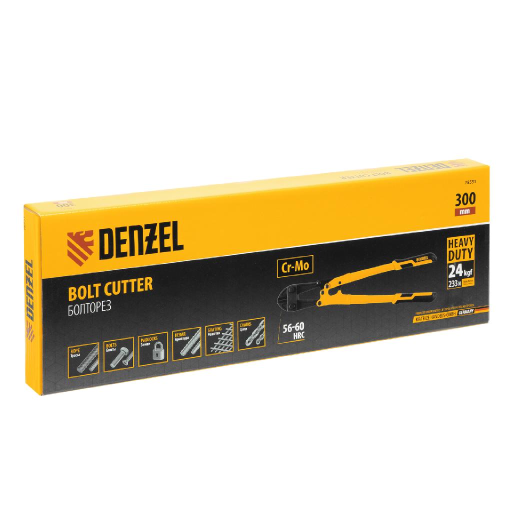 картинка Болторез 300 мм 12", Cr-Mo Denzel от ООО "Строительный Крепеж"