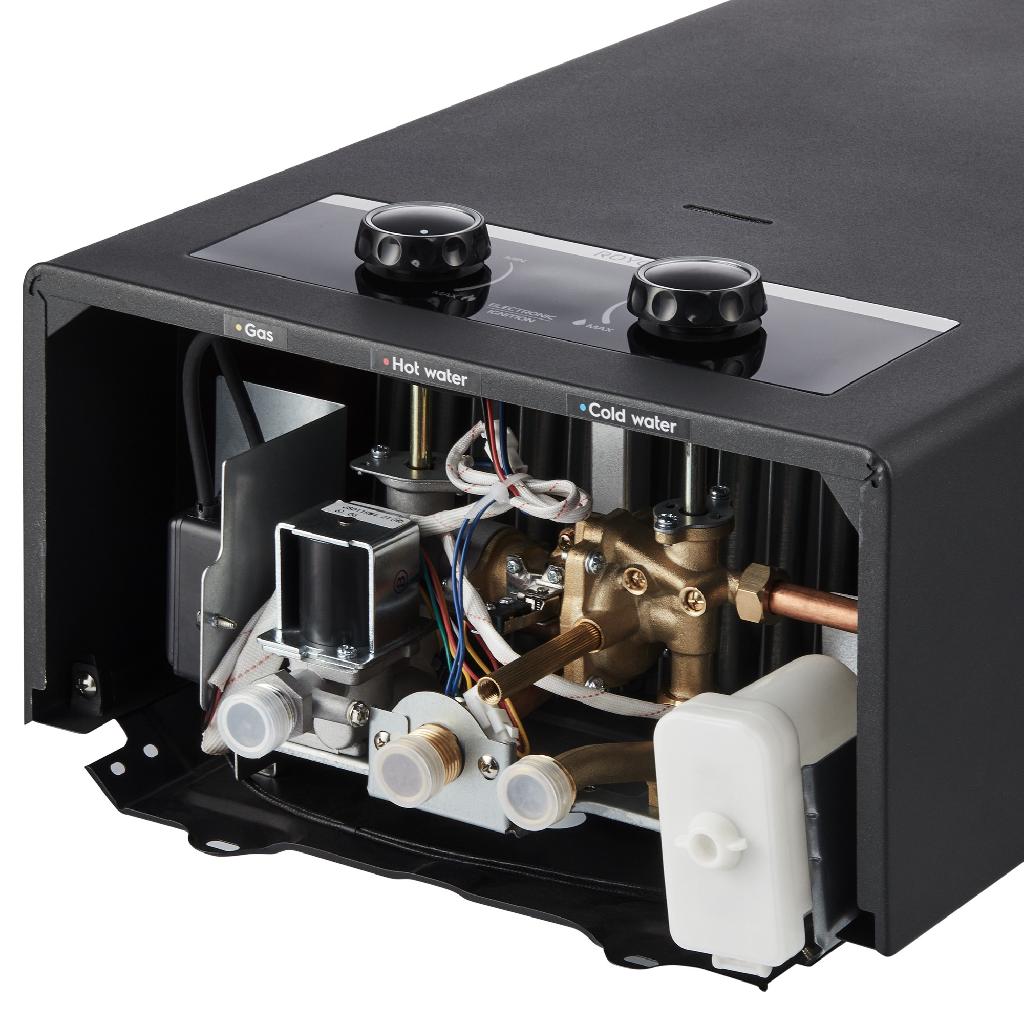 картинка Колонка газовая Royal Thermo GWH 11 Royce Grafit от ООО «Строительный крепеж»