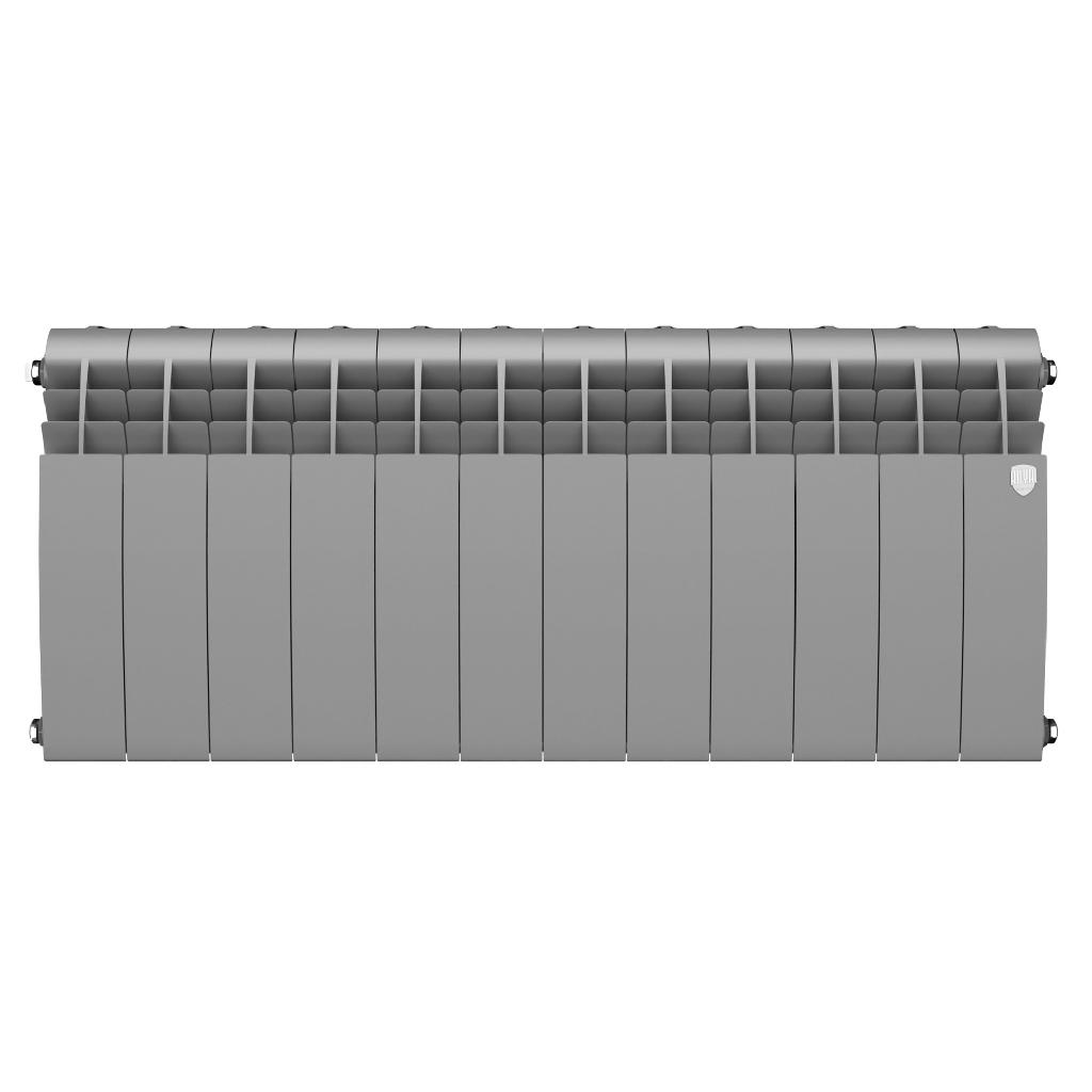картинка Радиатор Royal Thermo BiLiner 350 /Silver Satin - 12 секц. от ООО «Строительный крепеж»