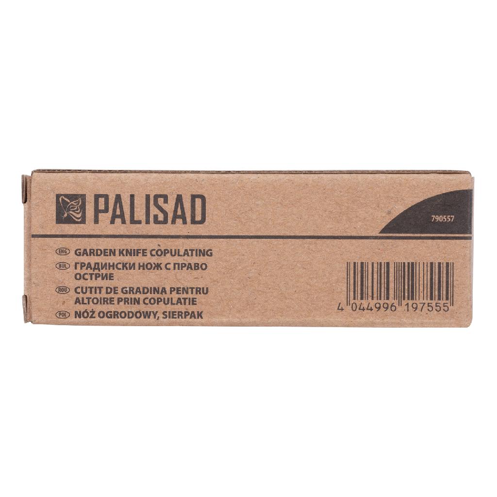 картинка Нож садовый, 165 мм, складной, копулировочный, пластиковая рукоятка Palisad от ООО «Строительный крепеж»