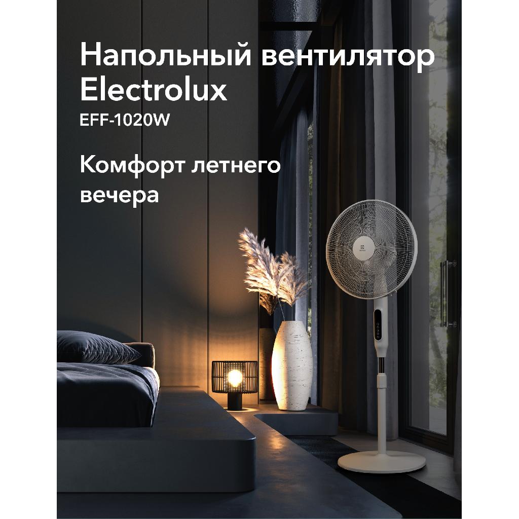 картинка Вентилятор напольный Electrolux EFF-1020W от ООО «Строительный крепеж»